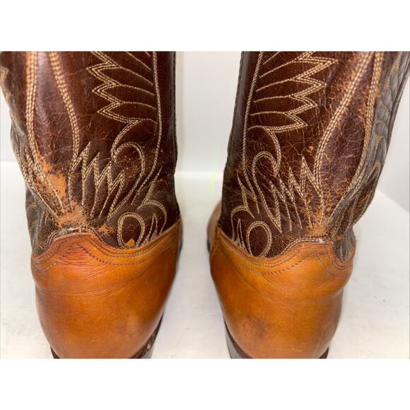 Acme Circle A cowboy boots SZ 10 1/2 D 4512 $$ main image 6